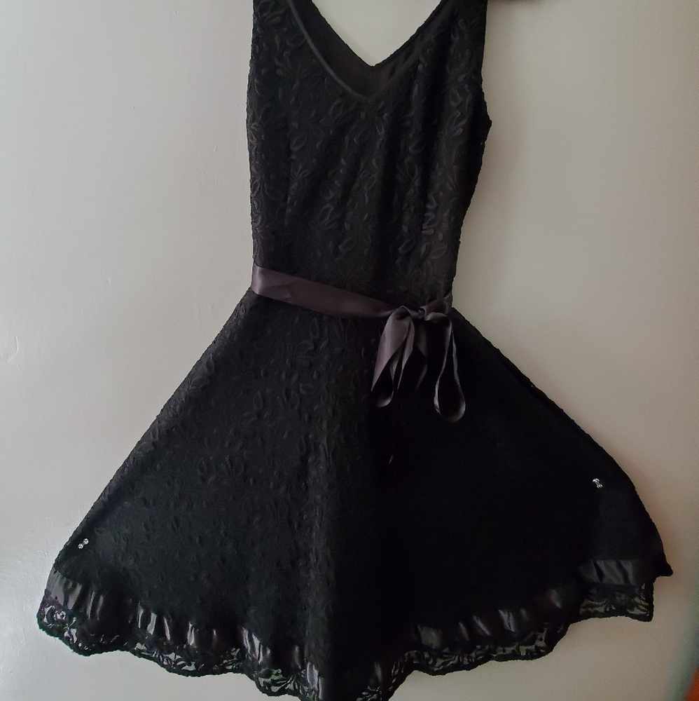 Black formal dress size 12